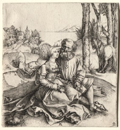 عرض الحب أو الزوجين السيئين ، 1495-1496. بواسطة ألبريشت دورر
