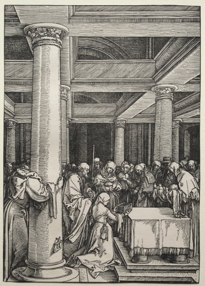 تقديم المسيح في الهيكل ، ج. 1504-1505. بواسطة ألبريشت دورر