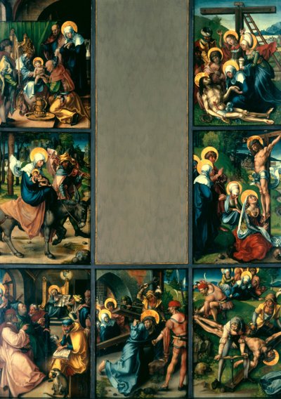 أحزان العذراء السبعة 1495-1496 بواسطة ألبريشت دورر