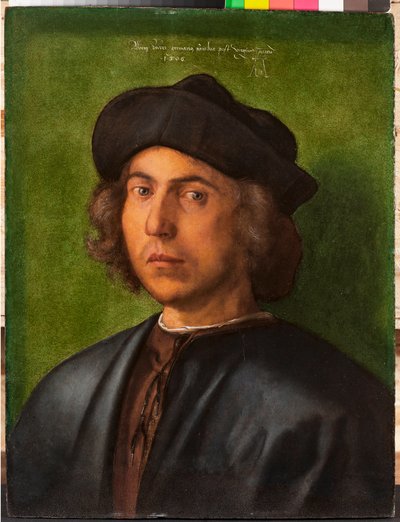 صورة لشاب رسم بواسطة ألبريشت دورر (1471-1528) 1506 جينات ، متحف سترادا نوفا بواسطة ألبريشت دورر