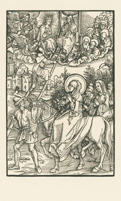 القديسة بيرجيتا بواسطة Albrecht Dürer or Duerer
