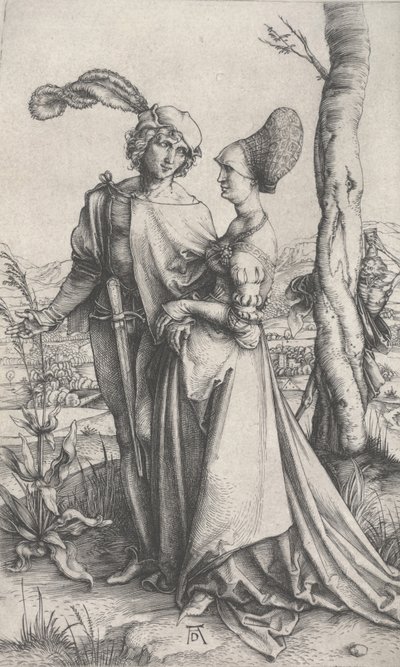 البروميناد ، حوالي 1496-1497 (نقش) بواسطة ألبريشت دورر