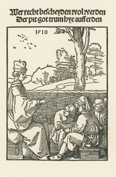 مدير المدرسة بواسطة ألبريشت دورر أو ديرير