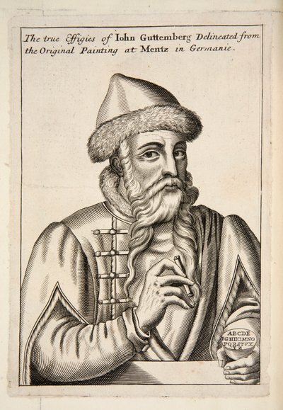 جون جوتمبرج ، حانة. 1683 النقش. بواسطة ألبريشت مينتز