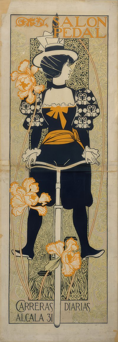 Salon Pedal (Advertising Poster) بواسطة أليخاندرو دي ريكير