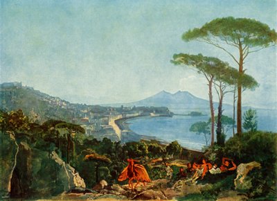 منظر لنابولي من الطريق إلى بوزولي ، c1830s ، 1965. بواسطة الكسندر ايفانوف