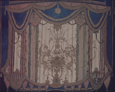 تصميم ستارة مسرحية مسرحية The Masquerade بقلم M. Lermontov ، 1917 بواسطة ألكسندر ياكوفليفيتش جولوفين