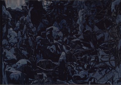 تصميم المسرح للباليه Solveig إلى موسيقى E.Griegs ، 1922 بواسطة ألكسندر ياكوفليفيتش جولوفين