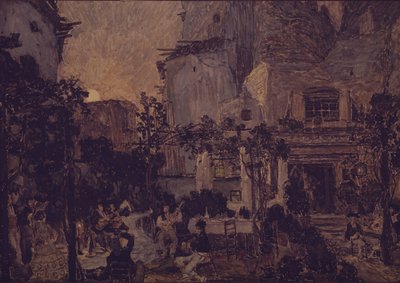 تصميم المسرح لأوبرا كارمن بقلم جي بيزيت ، 1908 بواسطة ألكسندر ياكوفليفيتش جولوفين