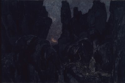 تصميم المسرح لأوبرا كارمن بقلم جي بيزيت ، 1908 بواسطة ألكسندر ياكوفليفيتش جولوفين
