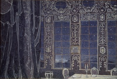 تصميم المسرح لمسرحية دون جوان من J.-B. موليير ، 1910 بواسطة ألكسندر ياكوفليفيتش جولوفين