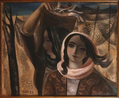 الصيادون. لوحة الكسندر فاسيليفيتش شيفتشينكو (الكسندر شيفتشينكو) (1883-1948) ، زيت على قماش بواسطة ألكسندر فاسيليفيتش شيفتشينكو