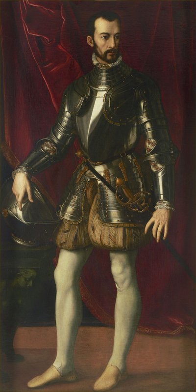 صورة فرانشيسكو الأول دي ميديشي 1541-1587 ، دوق توسكانا الكبير ، 1570-1575. بواسطة اليساندرو ألوري