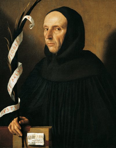 Portrait of Gerolamo Savonarola (Ferrara بواسطة أليساندرو بونفيتشينو موريتو
