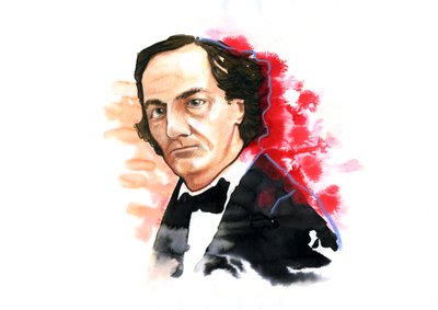 صورة تشارلز بودلير (1821-1867) (الشاعر الفرنسي تشارلز بودلير) رسم أليساندرو لوناتي بواسطة أليساندرو لوناتي
