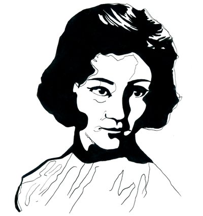 صورة لجيانغ كينغ (1914-1991) زوجة ماو تسي تونغ (صورة جيانغ كينغ في دور السيدة ماو) بواسطة أليساندرو لوناتي