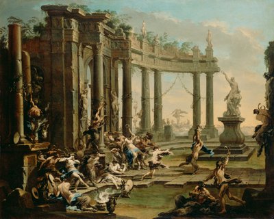 باتشانالي ، ج1720-30 بواسطة اليساندرو ماجناسكو