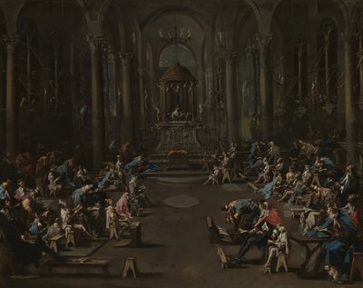 الكنيس ، 1725-1735 بواسطة اليساندرو ماجناسكو