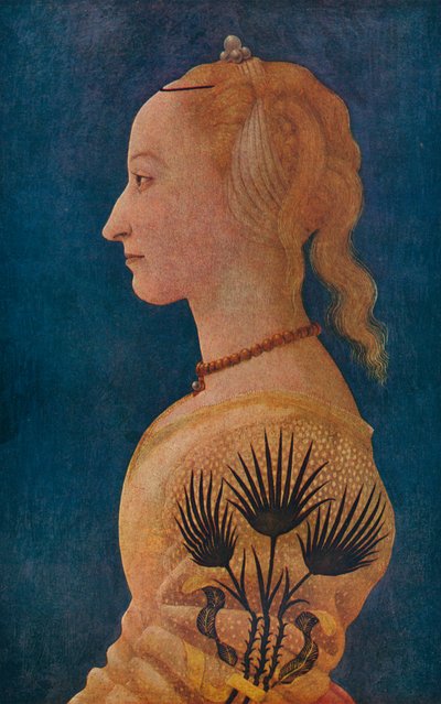 صورة لسيدة ، c1465 بواسطة أليسو بالدوفينيتي