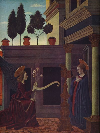 البشارة ، 1414-1454 بواسطة أليسو بالدوفينيتي