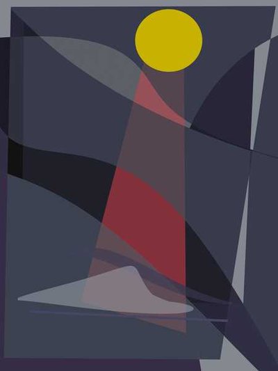 المنارة ، 2016 ، (طباعة c) بواسطة Alex Caminker