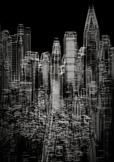 موديل ، 2020 (صورة b / w) بواسطة أليكس كامينكر