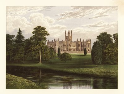 Toddington Manor ، جلوسيسترشاير ، إنجلترا. بواسطة الكسندر فرانسيس (بعد) ليدون
