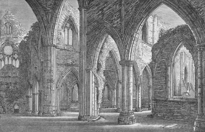 من جنوب Transept ، دير تينترن ، c1885 ، 1897 بواسطة ألكسندر فرانسيس ليدون