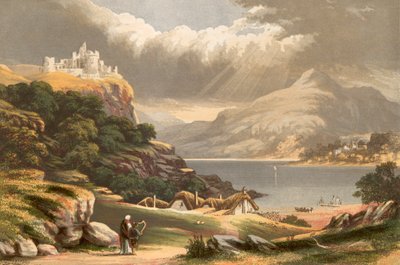 رسم توضيحي لـ Lay&39;s of the Last Minstrell بواسطة ألكسندر فرانسيس ليدون