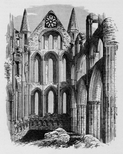 شمال Transept ، دير ويتبي ، c1880 ، 1897 بواسطة ألكسندر فرانسيس ليدون