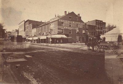 معرض غاردنر ، شارعي 7 و D ، واشنطن العاصمة ، 1864. بواسطة الكسندر جاردنر