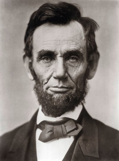 صورة لأبراهام لنكولن - صورة أبراهام لنكولن (1809-1865) الرئيس السادس عشر للولايات المتحدة الأمريكية. تصوير الكسندر جاردنر بواسطة الكسندر جاردنر