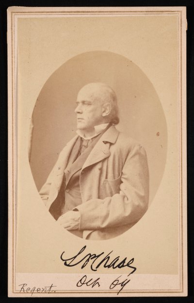 صورة السلمون بورتلاند تشيس 1808-1873 ، أكتوبر 1864. بواسطة الكسندر جاردنر