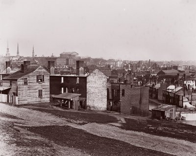 ريتشموند بعد الإخلاء ، 1865. بواسطة الكسندر جاردنر