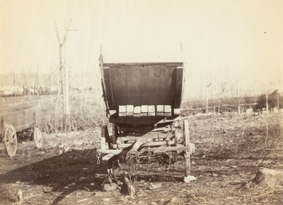 بدون عنوان ، [Field Telegraph Battery Wagon] بواسطة Alexander Gardner