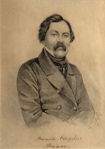 صورة للرسام فاسيلي فيودوروفيتش جورج فيلهلم تيم 1820-1895 بواسطة الكسندر إغناتيفيتش ليبيديف