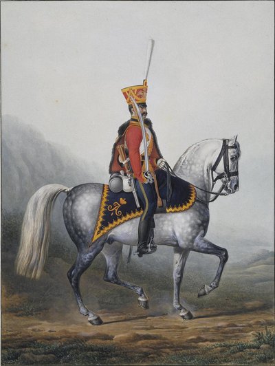 جندي من فوج حرس الحراس ، 1817-1824 بواسطة ألكسندر إيفانوفيتش ساويرويد