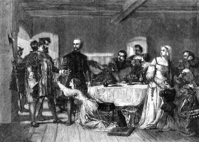 القبض على جون براون من أشفورد ، لولارد ، 1517 ، 1856 بواسطة الكسندر جونستون