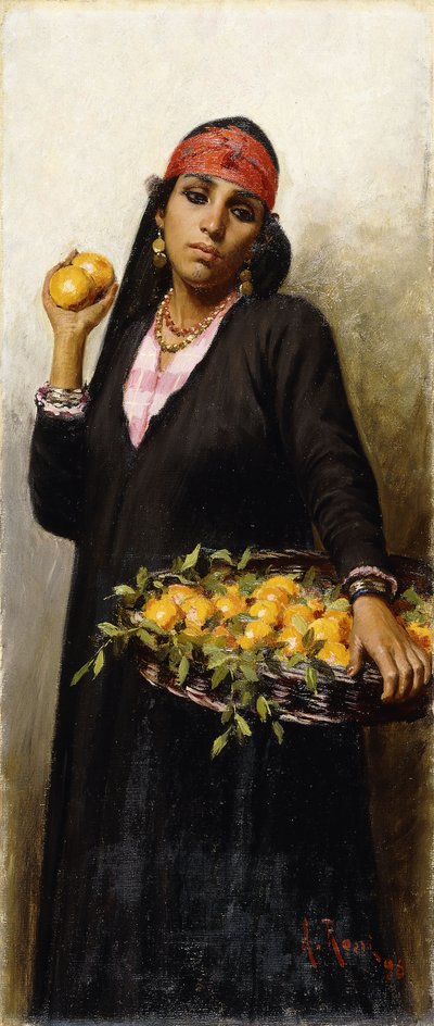 بائع البرتقال ، 1898 بواسطة ألكسندر م.روسي