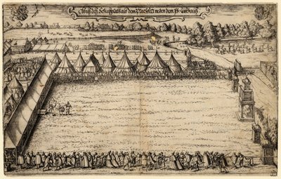 رماة القوس والنشاب في ميونيخ عام 1599 بواسطة الكسندر ماير