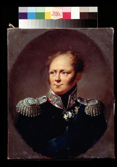 صورة للإمبراطور ألكسندر الأول. الكسندر الأول بافلوفيتش رومانوف (1777-1825) ، إمبراطور روسيا. رسم الكسندر (الكسندر) موليناري (1772-1831). زيت على قماش. متحف بوشكين للفنون الجميلة ، موسكو. بواسطة ألكسندر موليناري