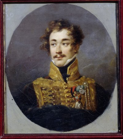 صورة للكونت ألكسندر أولسوفييف (1790-1853). (صورة الكونت الكسندر أولسوفييف). لوحة للكسندر (الكسندر) موليناري (1772-1831) ، زيت على قماش بواسطة ألكسندر موليناري