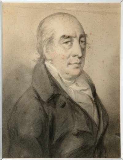 صورة للكونت غريغوري أليكسييفيتش شيرباتوف (1735-1810) - موليناري ، ألكساندر (1772-1831) - طباشير متفائل بالأبيض والأسود على الورق - 29.8 × 23 - متحف الدولة للفنون في جمهورية تتارستان ، قازان بواسطة ألكسندر موليناري