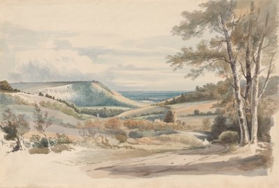 Boxhill من West Humble Lane بواسطة الكسندر مونرو