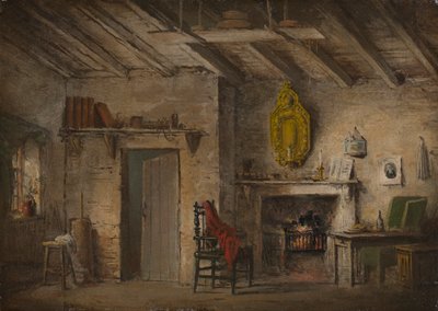 تصميم المرحلة لقلب ميدلوثيان ؛ كوخ العمداء بواسطة Alexander Nasmyth