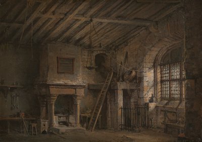 تصميم المرحلة لقلب ميدلوثيان ؛ تولبوث بواسطة Alexander Nasmyth