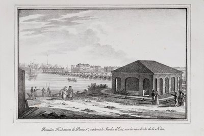 المقصورة من سلسلة بطرس الكبرى مناظر سانت بطرسبرغ ، 1820s بواسطة ألكسندر بلوخارت