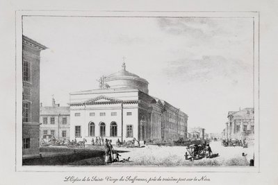 كنيسة الفرح لجميع الذين حزنوا مناظر سلسلة سانت بطرسبرغ ، 1820s بواسطة ألكسندر بلوخارت