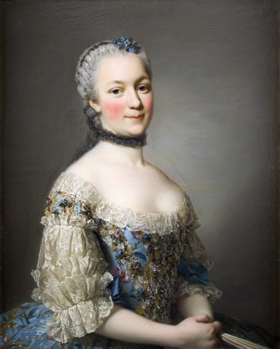 صورة ل Katarzyna Mniszech ، née Zamoyska 1722-1771 ، 1753 بواسطة الكسندر روسلين