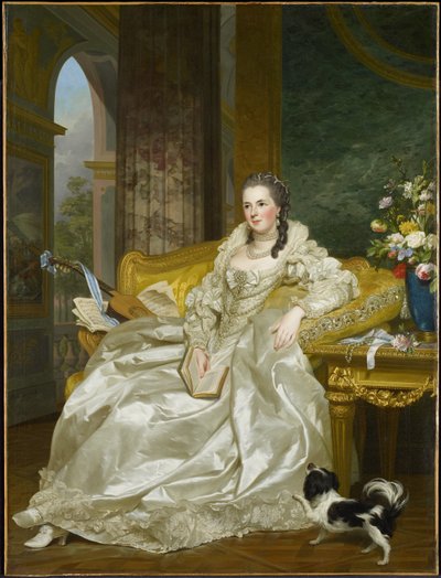 Comtesse d&39;Egmont Pignatelli بالزي الإسباني بواسطة الكسندر روسلين